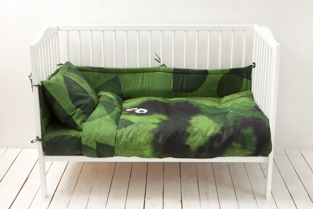 Laste voodipesu komplekt Roheluses 1