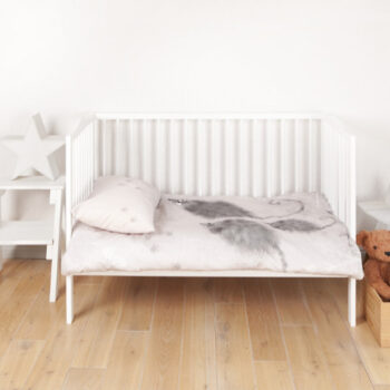 Väikelaste voodipesu komplekt Hiired roosas