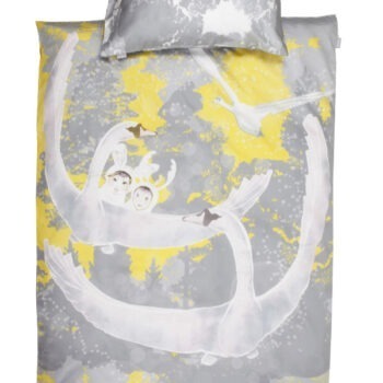 Laste voodipesu Luiged kollases