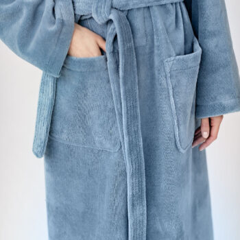 Hommikumantel, teksavärvi