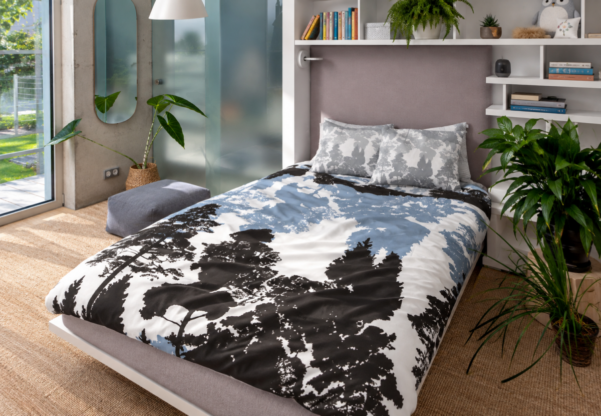 Large bed linen set Reflection 1 Suur voodipesukomplekt Peegeldus