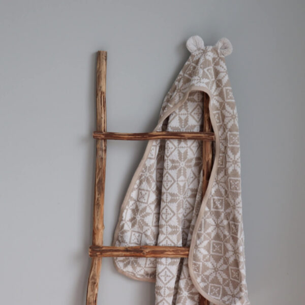 Children's sauna towel (with hood)