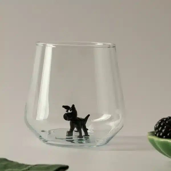 Animal Figurine Drinking Glasses