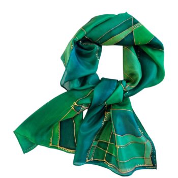 Käsitsi maalitud siidsallid