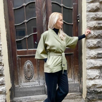 Peenvillane kimono hele matcha